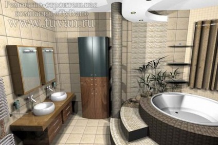 Компанія «Тува» - сучасний дизайн і ремонт ванних кімнат під ключ