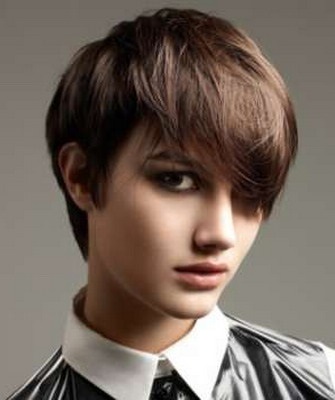 Scurt feminin haircut ganson 2017 fotografie și video pe păr scurt și mediu