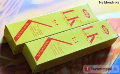 Фарба для волосся lisap lk creamcolor 100 ml (професійна фарба для волосся) - «тонування