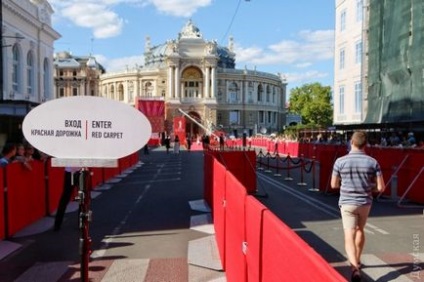 Covorul roșu al festivalului de film Odesa este văduva lui Voronenkov, Zhvețetsky cu - un nou film și