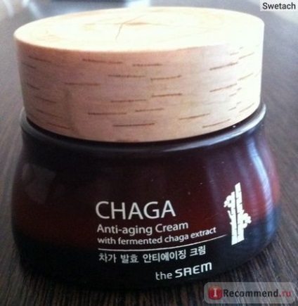 Крем для обличчя the saem chaga anti-aging cream - «чага для особи - це щось новеньке! І дуже