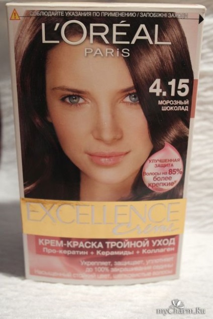 Крем-фарба від Лореаль - l oreal excellence крем-фарба для волосся потрійний догляд