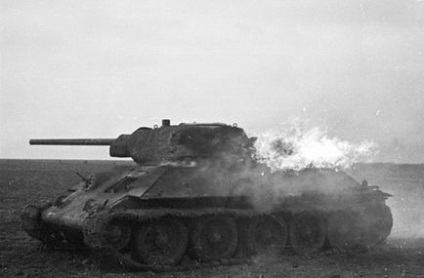 Cea mai mare bătălie a tancurilor din lumea a doua - planeta rusă