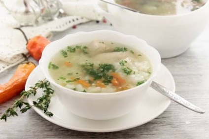 Csirke leves rizs - egyszerű, finom és kielégítő