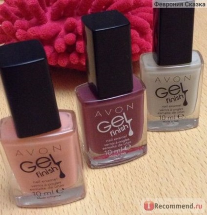 Лак для нігтів avon гель-ефект gel finish nail enamel - «гель-фініш від ейвон лак, просто лак