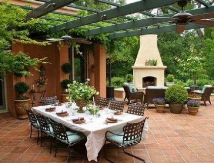 A nyári konyha veranda 21 fotó tippek és variációk dekorin