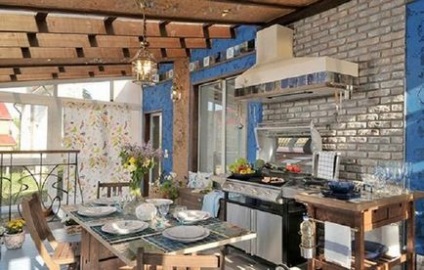 A nyári konyha veranda 21 fotó tippek és variációk dekorin