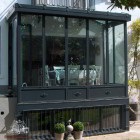 Bucătărie de vară cu design de cameră în verandă și selecție de mobilier - kuhnyagid - kuhnyagid