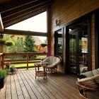 Bucătărie de vară cu design de cameră în verandă și selecție de mobilier - kuhnyagid - kuhnyagid