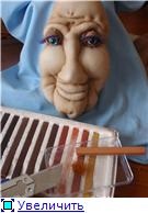 Make-up de păpuși textile în tehnici pastelate
