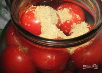 Малосольні помідори з гірчицею - покроковий рецепт з фото на