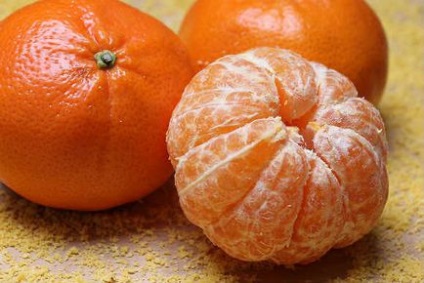 Mandarinele cu pierdere în greutate pot fi consumate cu o dietă