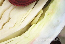 Маринована капуста з буряком - рецепт з покроковими фото