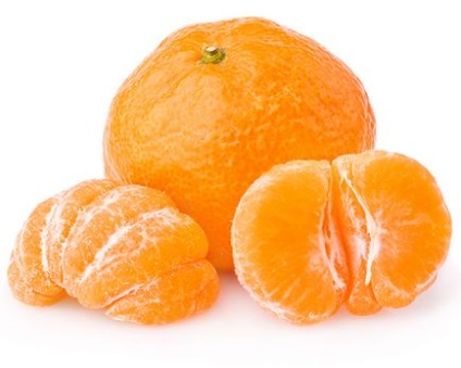 Mască pentru față cu mandarină