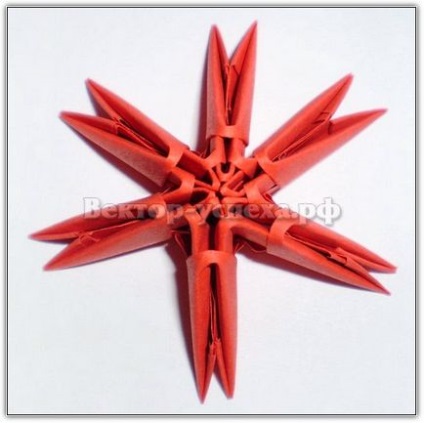 Maestru clasic acoperi agaric (origami modular)