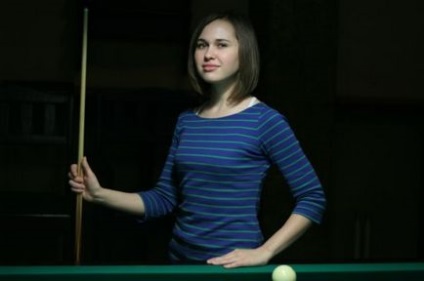 Maestru de Sport în biliard Kristin Plotnikov 
