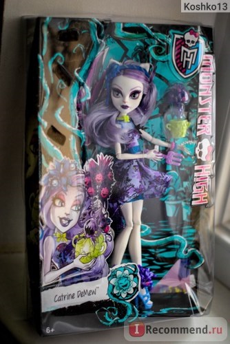 Mattel monster high gloom n bloom catrine demew - «♥ моя весняна кішечка, моє лавандова хмарка