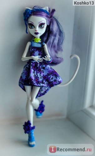 Mattel monster high gloom n bloom catrine demew - «♥ моя весняна кішечка, моє лавандова хмарка