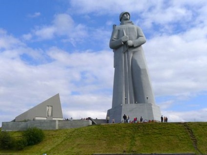 Memorial „védők a szovjet Arctic” vagy Alyosha a fotó és térkép