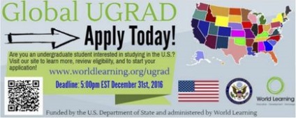 Міжнародна програма студентського обміну (global ugrad), посольство і консульство сша в