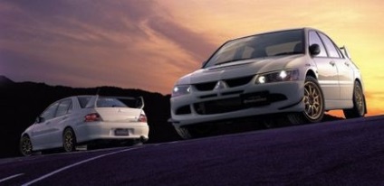 Mitsubishi lancer evolution, огляд всіх поколінь