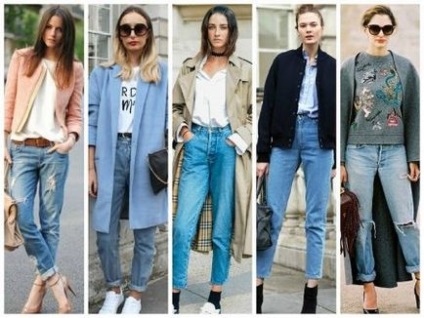 Модні джинси (75 фото) луки і образи 2017, як носити, фасон, стиль, колір, як зробити, самі