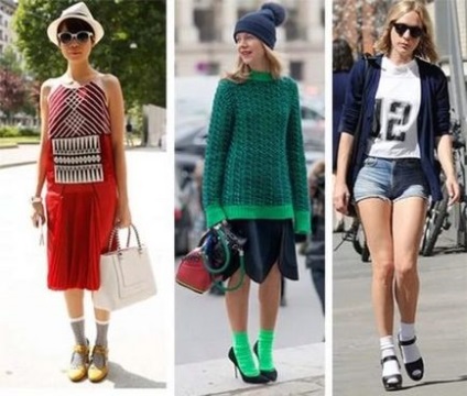 Modă șosete de moda 2017, branduri