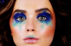 Modă make-up - paiete și paiete, stilist blog