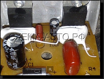 Bridge amplificator pe tda2003 pentru un subwoofer, auto schematic - obiecte de artizanat auto pentru propriile mâini