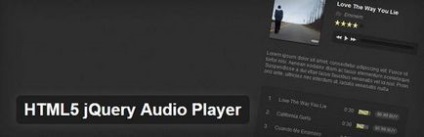 Музика і аудіоплеєри для wordpress