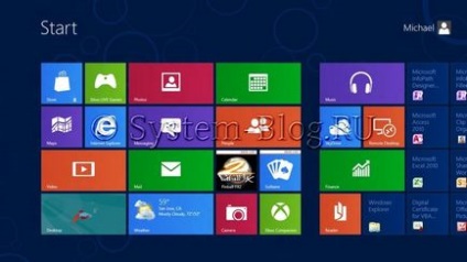 Kezdőképernyőn a Windows 8 minden titkot és lehetőségek