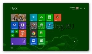 Ecranul de acasă Windows 8 toate secretele și caracteristicile