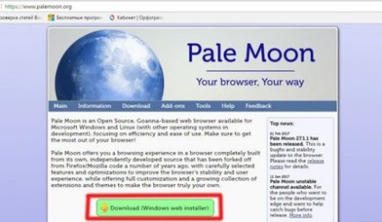 Надійний браузер pale moon для будь-якої операційної системи