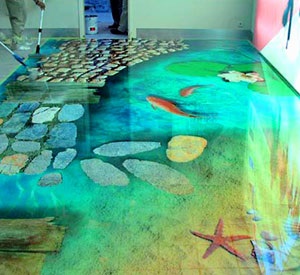 Наливні підлоги - практичність і екологічність