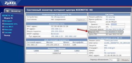 Configurarea punctelor de acces pe Internet pentru accesul la Internet prin modemul USB 3g zte mf667