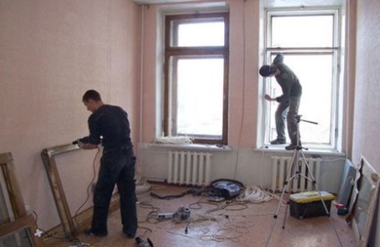 Întreținere, reglare, montare, reparare de ferestre la Moscova