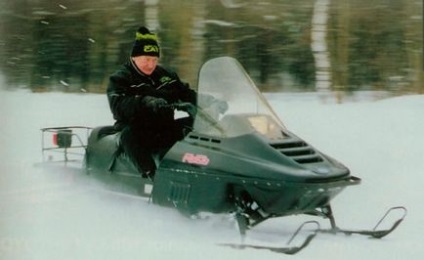 Snowmobile trot