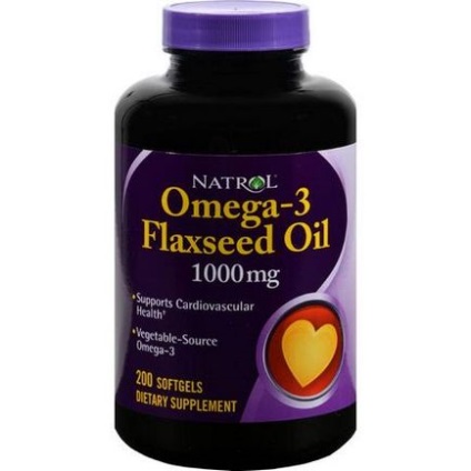 Omega-3 6 9 (zsírsavak) - natrol omega - 3 lenmagolaj 1000 mg a 690 rubelt Moszkva vásárolni