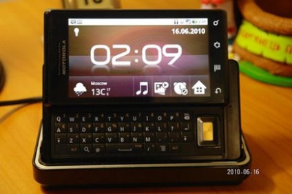 telefon felhasználói élmény Motorola Milestone (Motorola) telefon felhasználói élmény Motorola Milestone