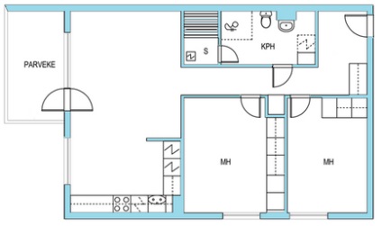 Caracteristicile vieții într-un apartament finlandez