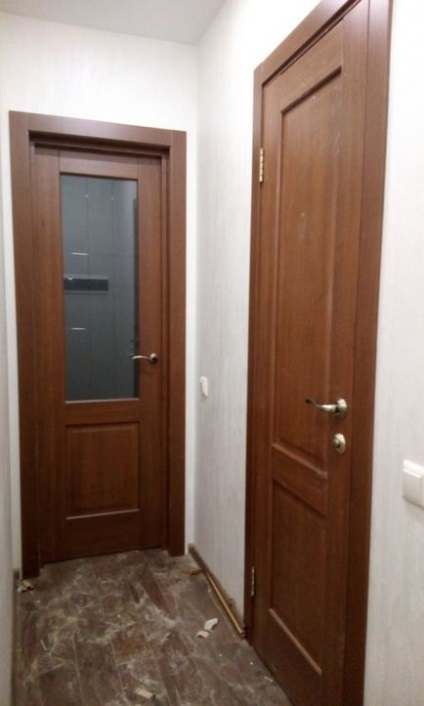 Befejező lejtők bejárati ajtó belső panelek, ár, fotó, Moszkva