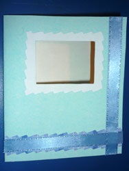 Carte poștală cu o fereastră