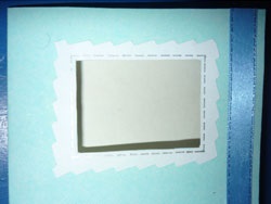 Carte poștală cu o fereastră