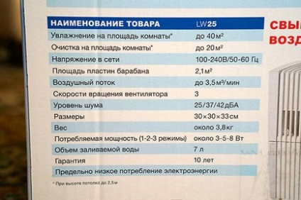 Відгук про експлуатацію мийки повітря venta lw25, блог поговоримо про життя