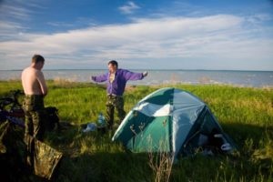 Lacul Tsany locație pe harta Rusiei, agrement și turism
