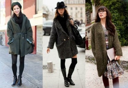 Пальто-кокон - фото фасонів і поради з чим носити