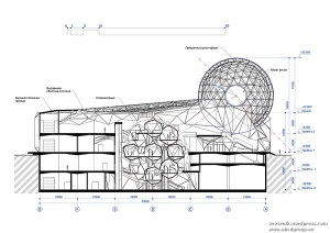 Павільйон атомної енергії (Росатом) на вднх - bim - architecture