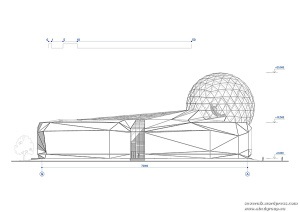 Павільйон атомної енергії (Росатом) на вднх - bim - architecture