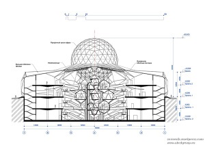 Павільйон атомної енергії (Росатом) на вднх - bim - architecture