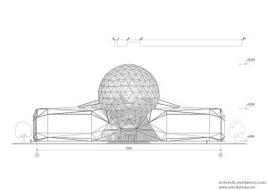 Павільйон атомної енергії (Росатом) на вднх - bim - architecture